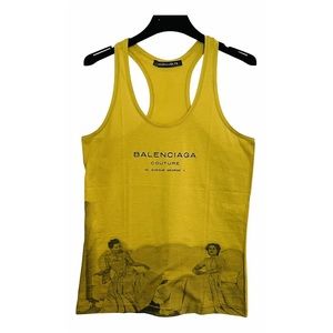 BALENCIAGA Graphic Tank Top